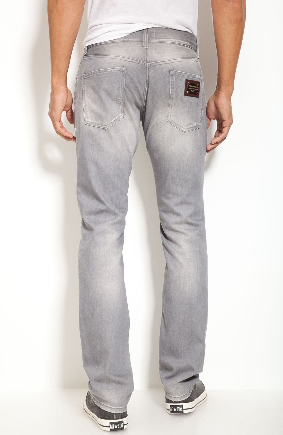 Dolce&Gabbana '14k Gold' Straight Leg Jeans Nordstrom