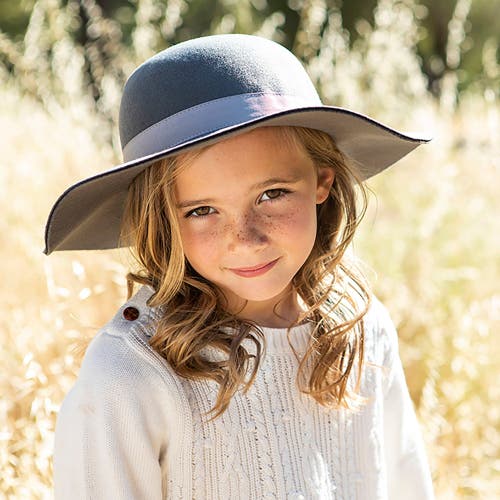 Hope & Henry Girls' Cable Button Sweater, Kids In White