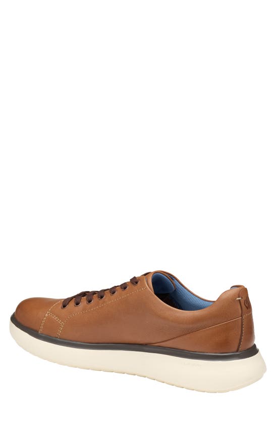 Shop Johnston & Murphy Oasis Lace-to-toe Sneaker In Tan Full Grain