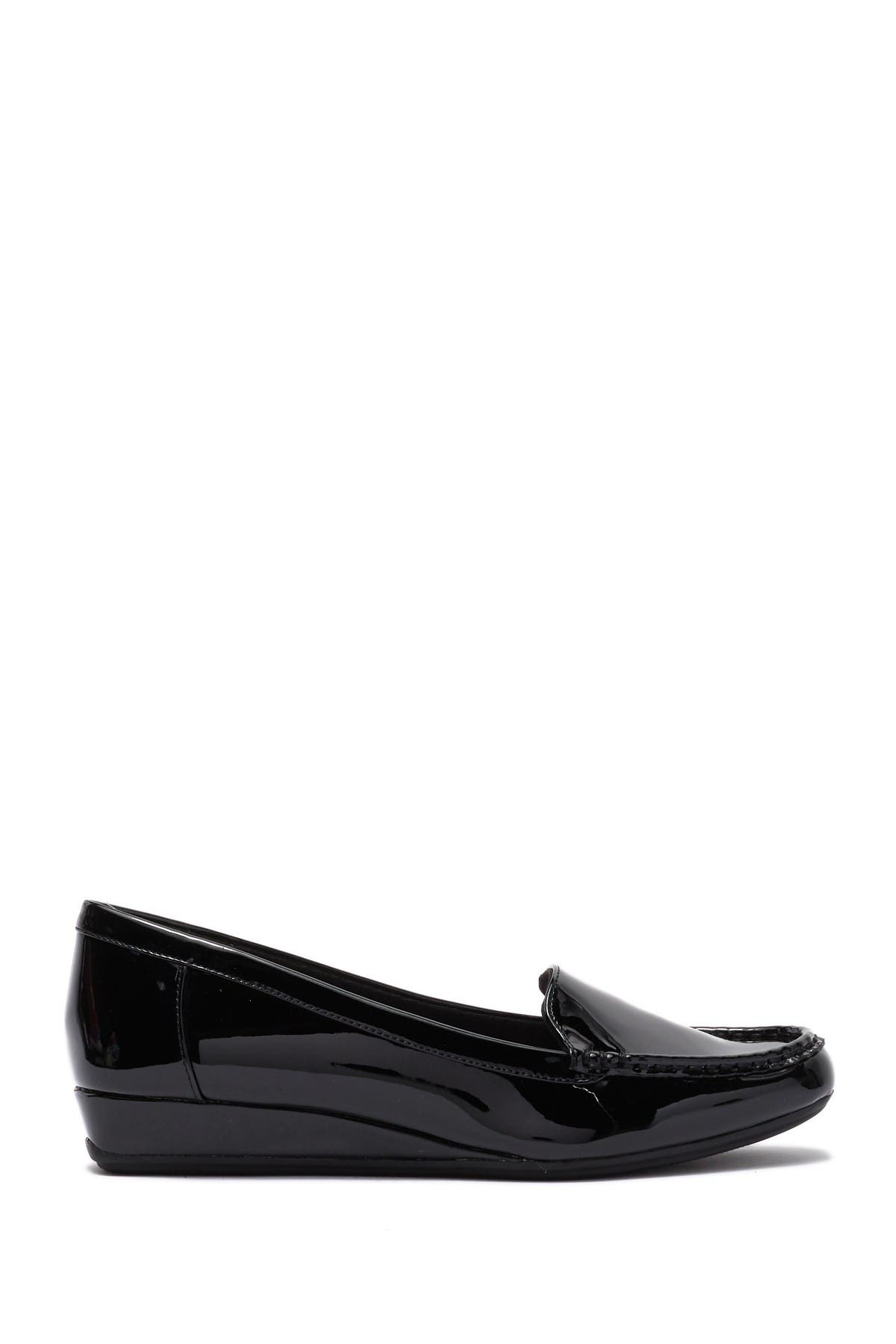 anne klein kori wedge loafer