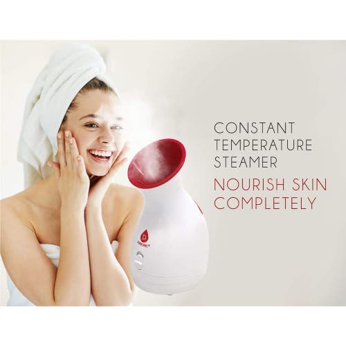 Pursonic Facial Steamer Hot Mist Moisturizing Spa In White