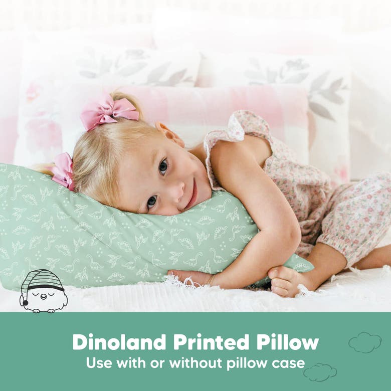 Shop Keababies 2-pack Toddler Pillows In Dinoland