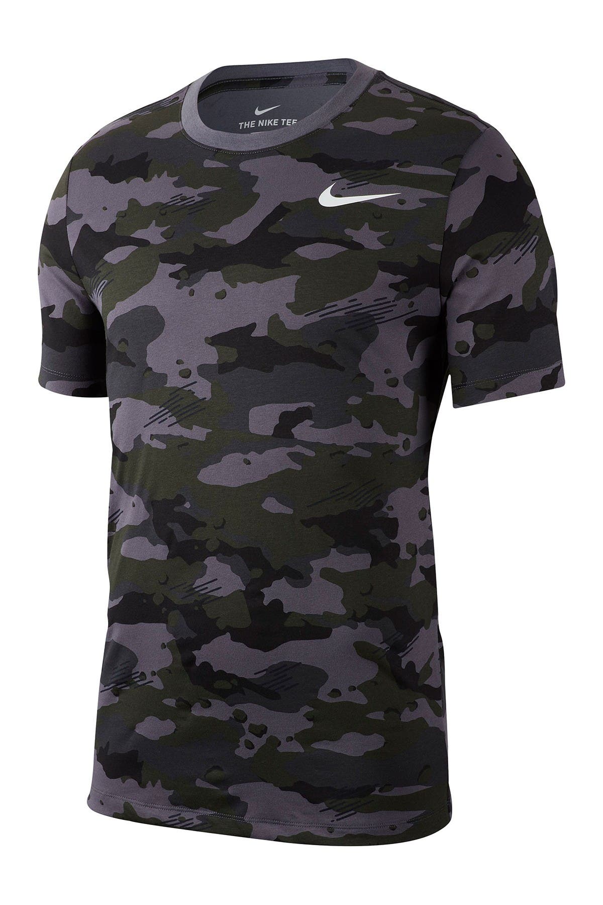 nike camo dri fit shirt