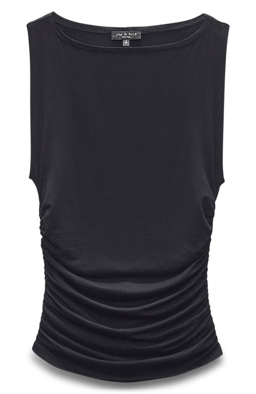 RAG & BONE RAG & BONE LUCA SHIRRED TANK TOP 