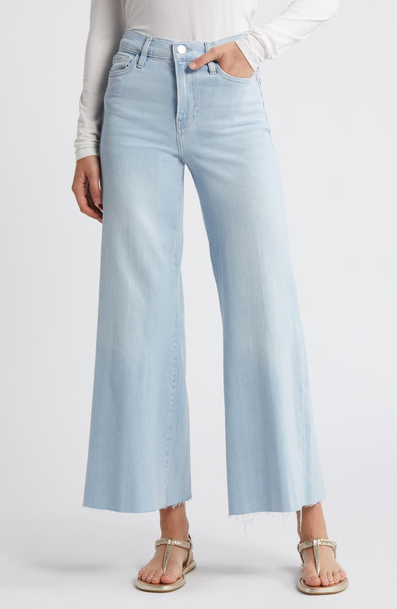 Frame Le Palazzo Raw Hem Ankle Wide Leg Jeans Nordstrom 4108