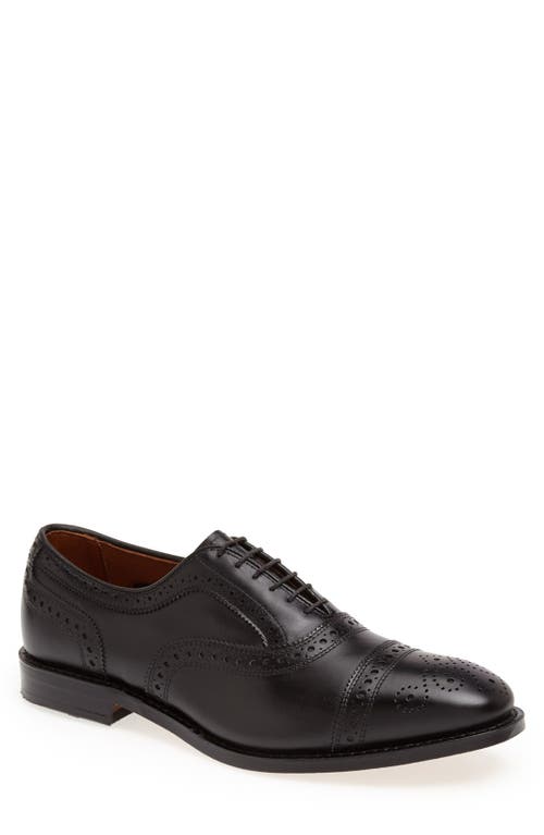 Allen Edmonds Strand Cap Toe Oxford Black Leather at Nordstrom,