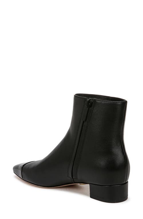 Shop Veronica Beard Cecile Cap Toe Bootie In Black