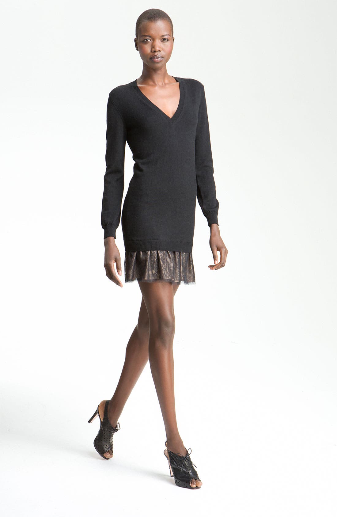 red valentino sweater dress