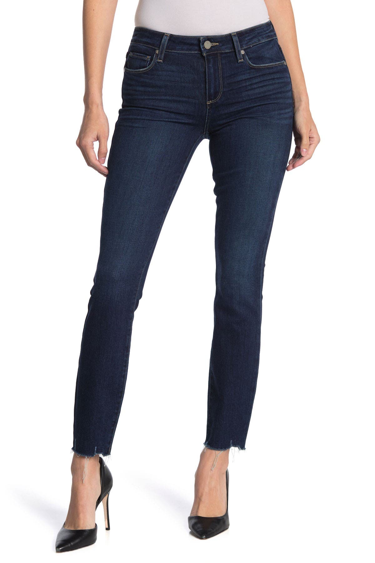 Paige Womens Verdugo Denim Skinny Mid-Rise Ankle Jeans BHFO 4584 