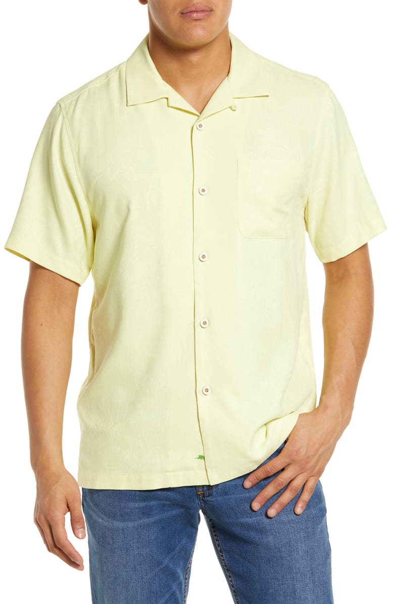 TOMMY BAHAMA Tropic Isle Short Sleeve Button-Up Silk Camp Shirt | Nordstrom