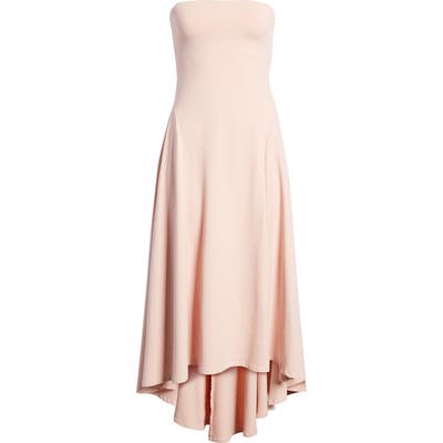 Susana Monaco Strapless High/low Dress, Beige