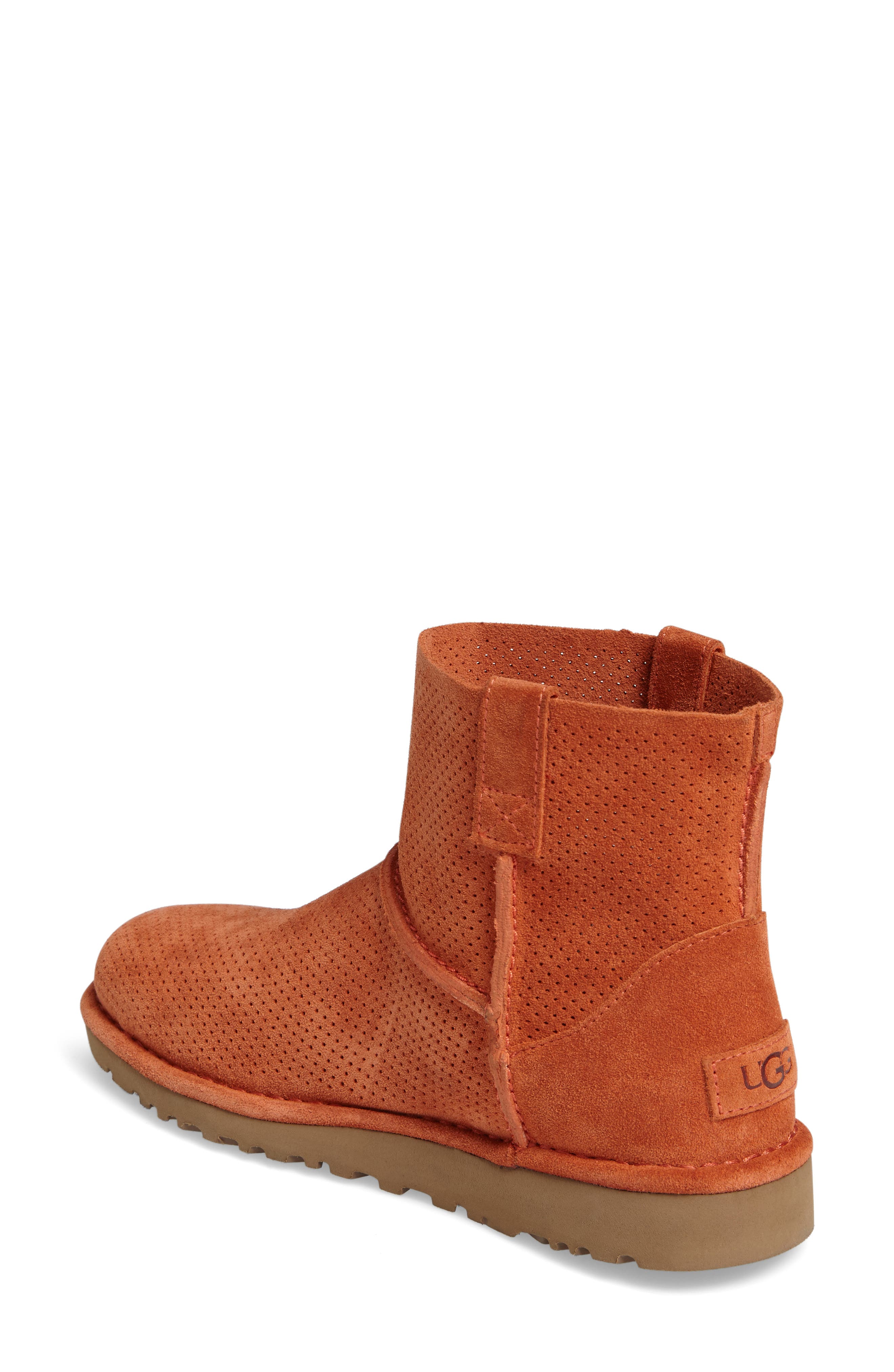 ugg mini perforated boot