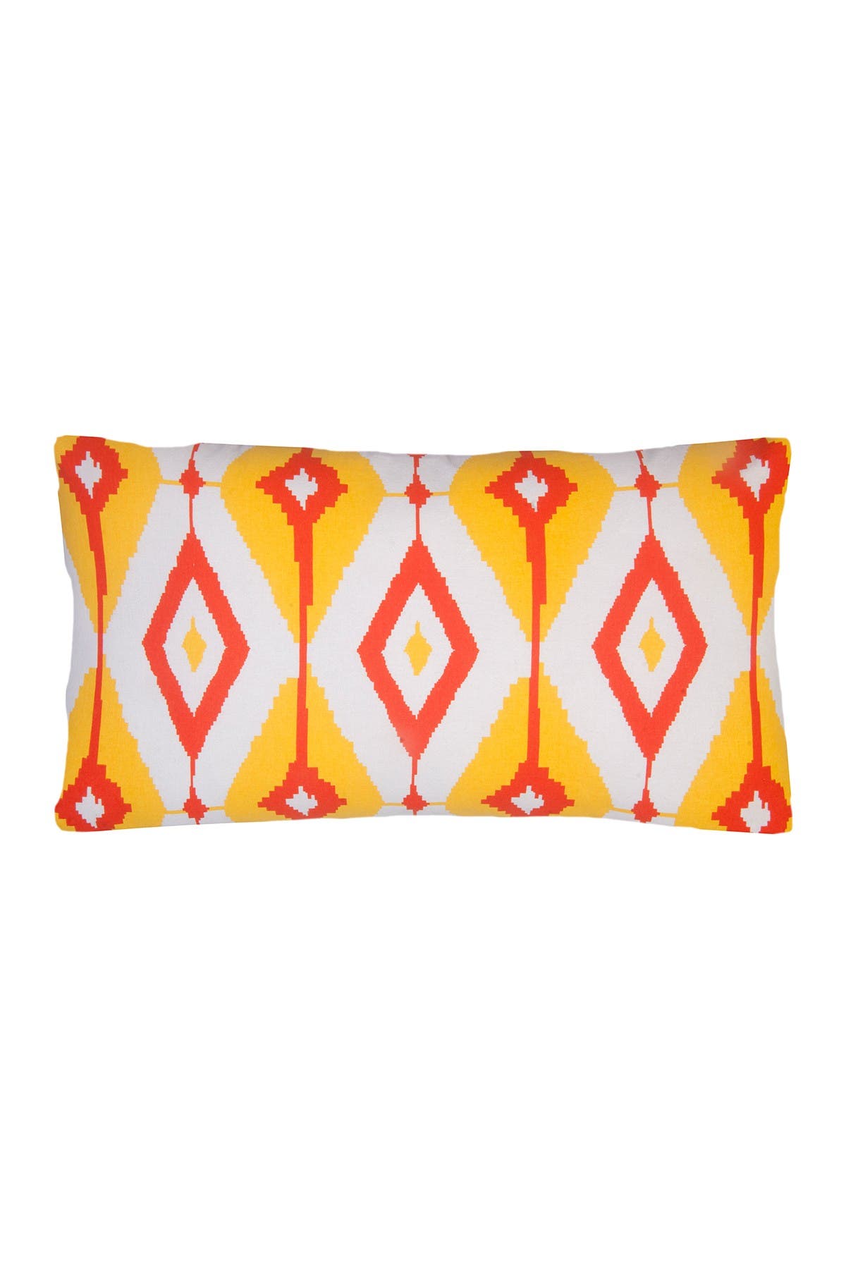 orange lumbar throw pillows