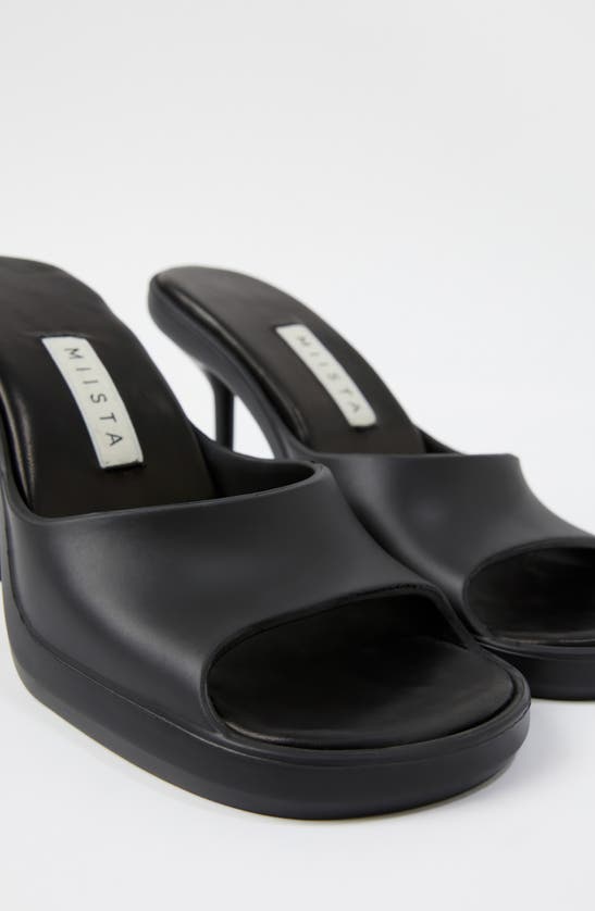 Shop Miista Ida Mule Stiletto Sandal In Black