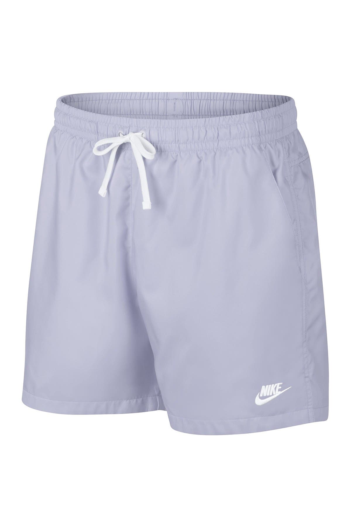 nike woven flow shorts grey