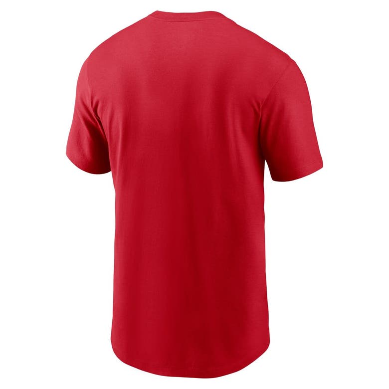 Shop Nike Red Boston Red Sox Fuse Wordmark T-shirt