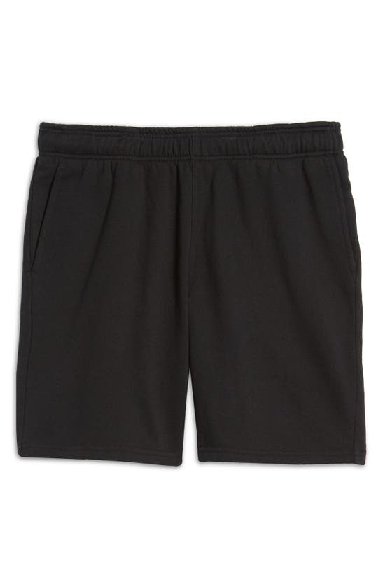 Shop Bp. Fleece Drawstring Shorts In Black