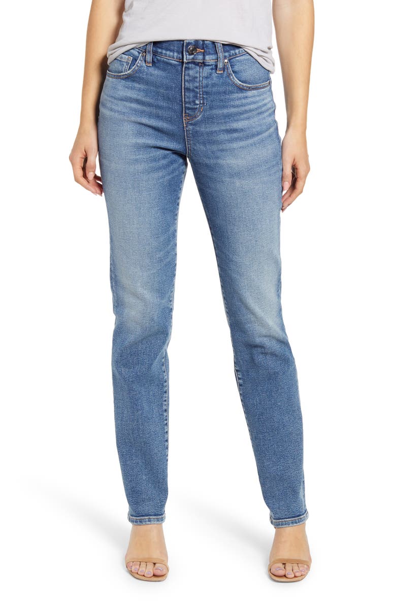 Jag Jeans Valentina Pull-On High Waist Straight Leg Jeans | Nordstrom