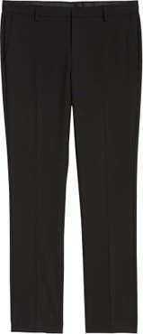 Skinny Fit Textured Dress Pants