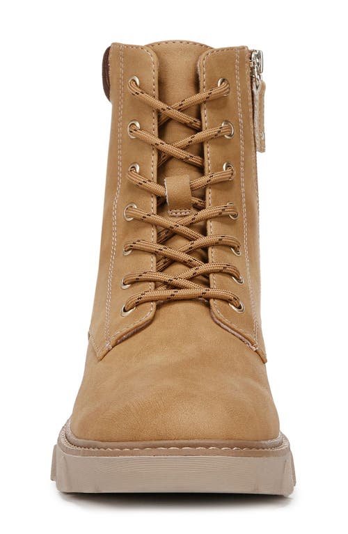 Shop Dr. Scholl's Headstart Lace-up Combat Boot In Tan