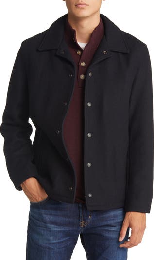 Schott NYC Wool Blend Coach's Jacket | Nordstrom