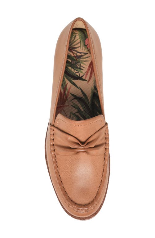 B O C By Børn Bowie Ruched Strap Flat In Tan