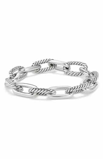 David Yurman Cable Collectibles Heart Bracelet with 18K Gold, 3mm
