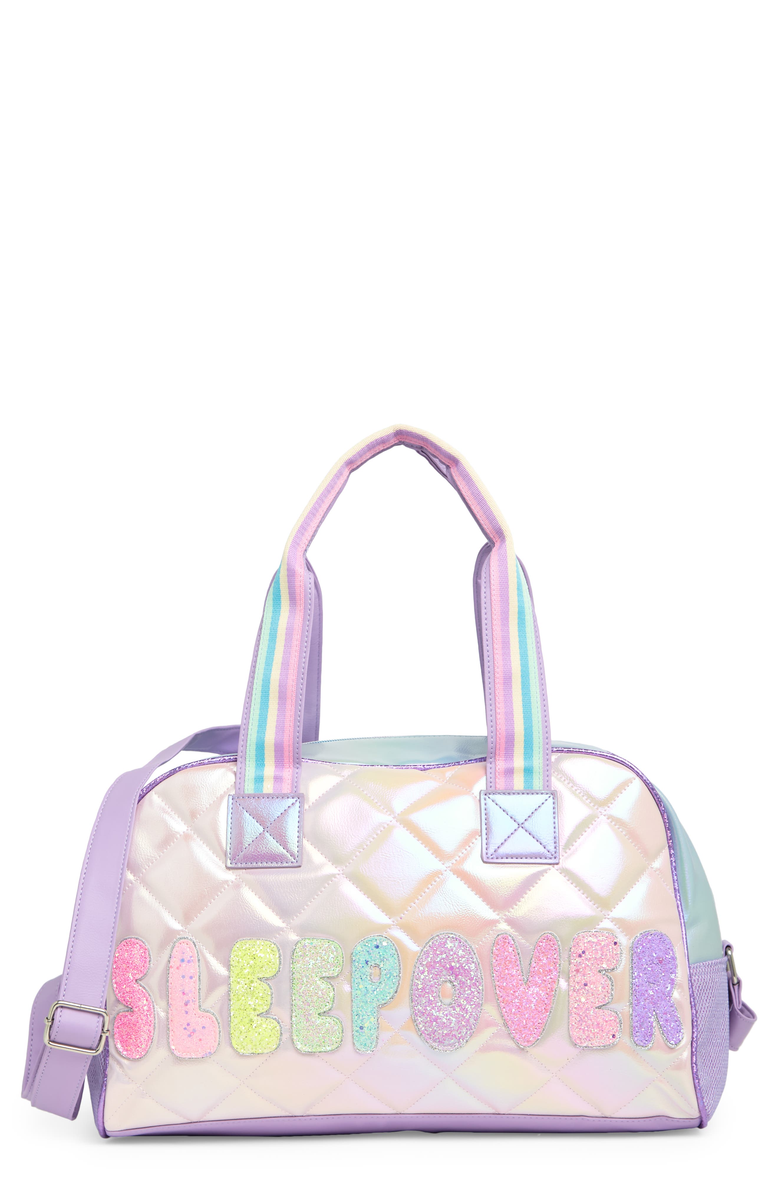 OMG Accessories Kids' Sleepover Quilted Medium Duffle Bag Nordstromrack