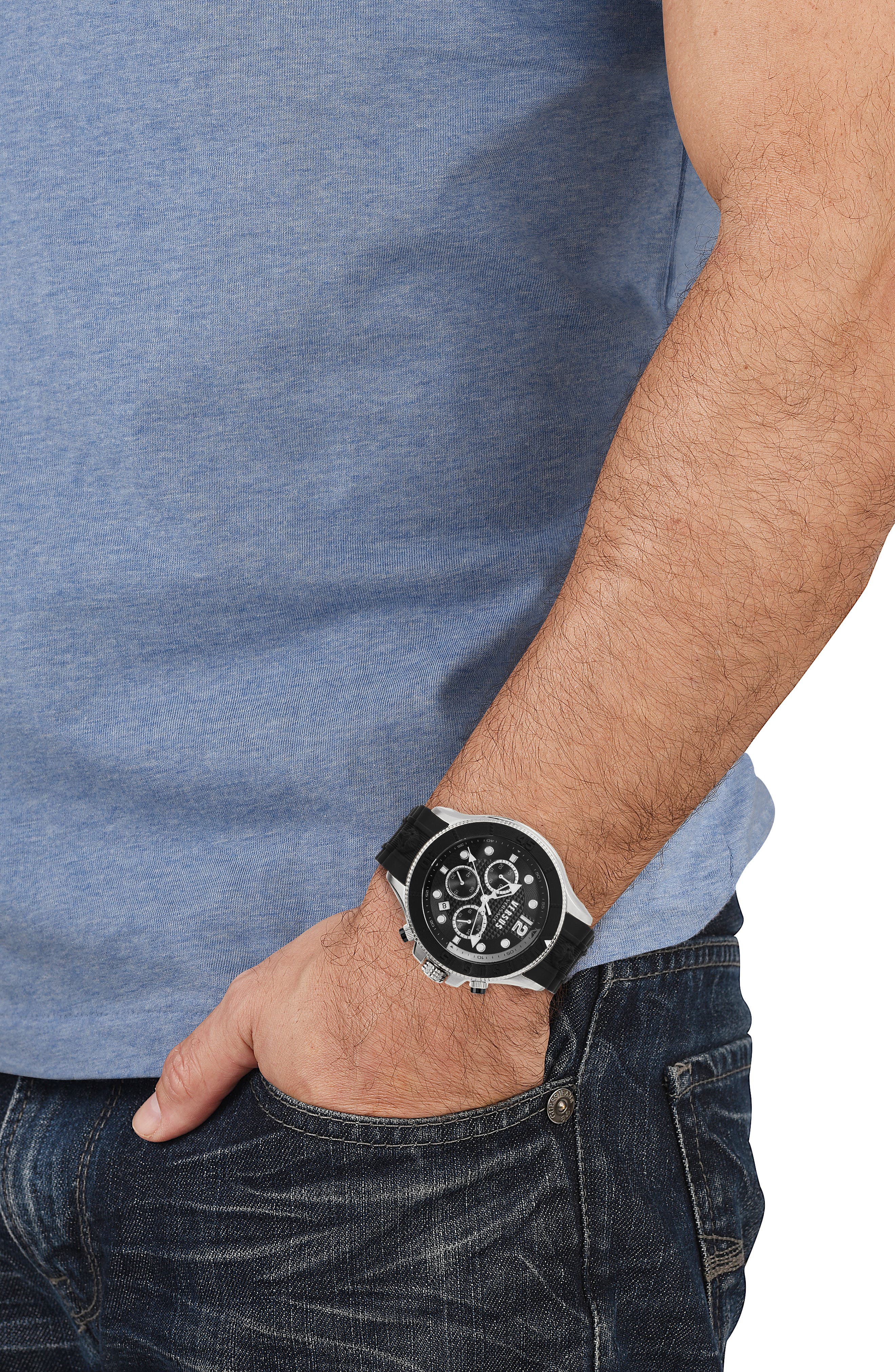 49mm watch on wrist