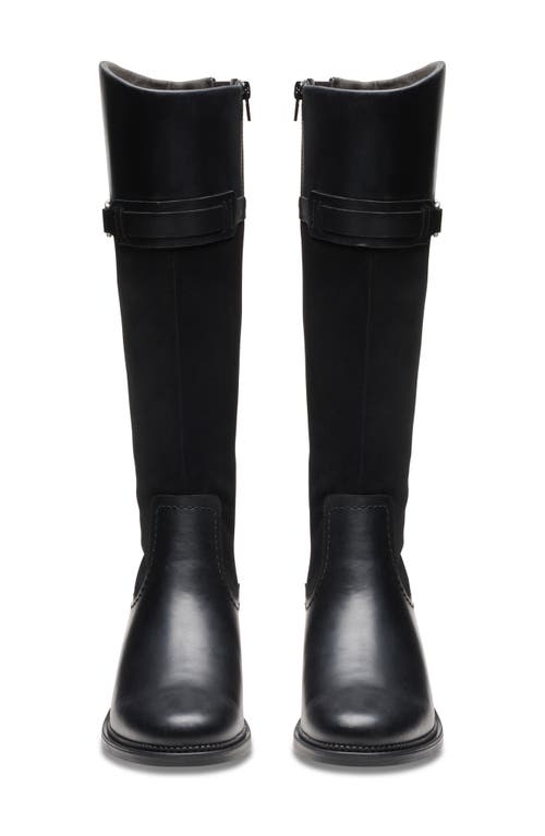 Clarks ® Maye Carly Buckle Strap Boot In Black