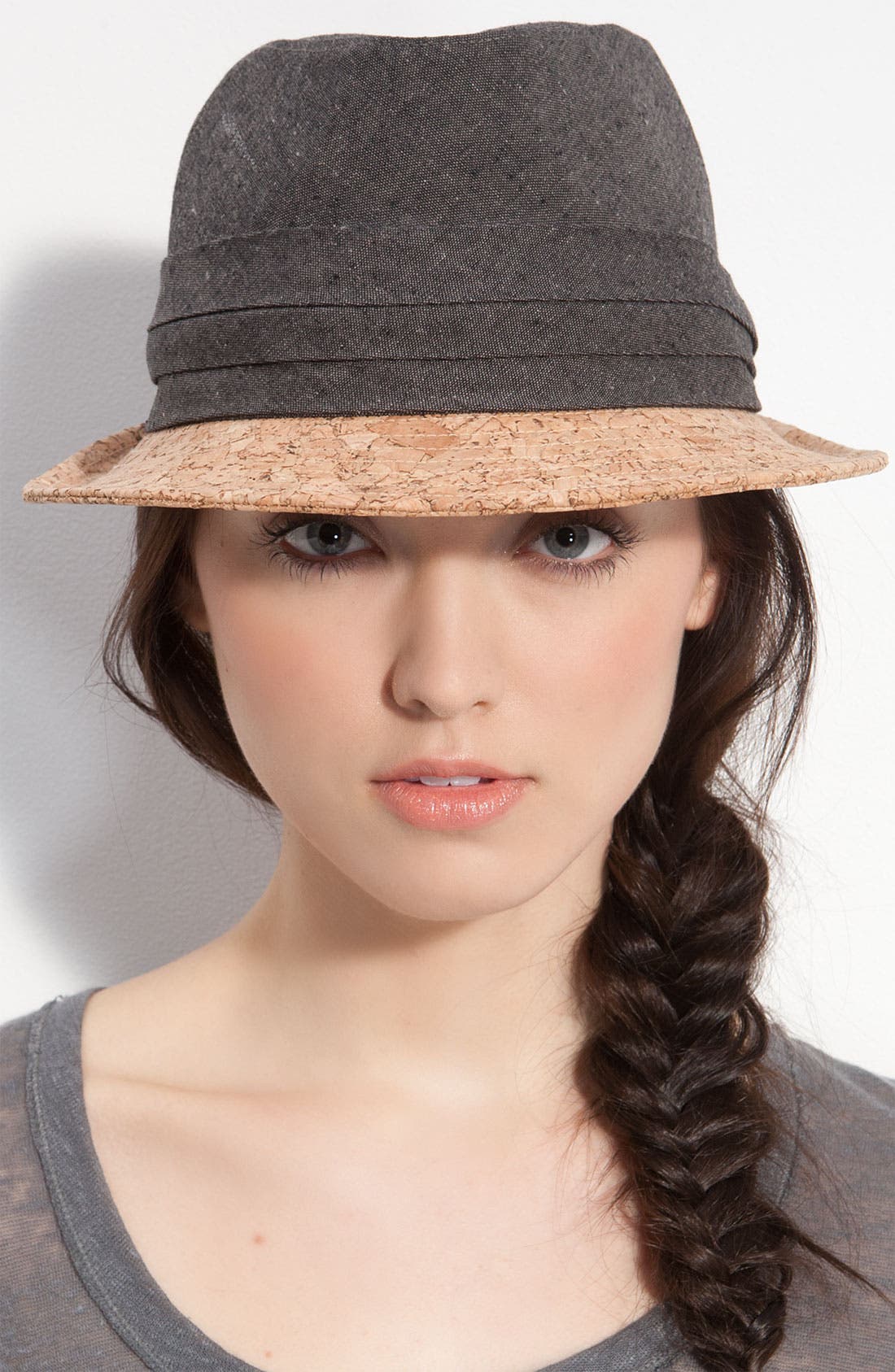 San Diego Hat Cork Brim Fedora Nordstrom