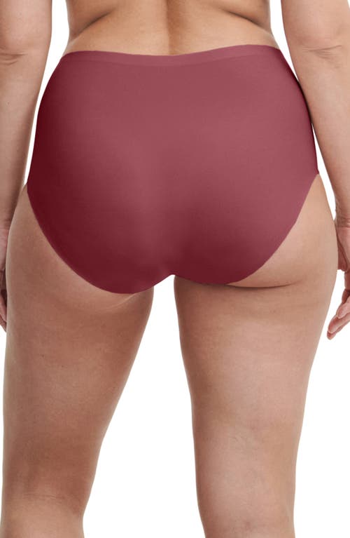 Shop Chantelle Lingerie Soft Stretch Full Briefs In Sepia