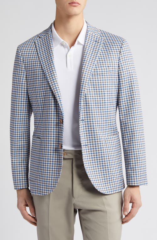 johnnie-O Quentin Check Sport Coat Tan at Nordstrom,