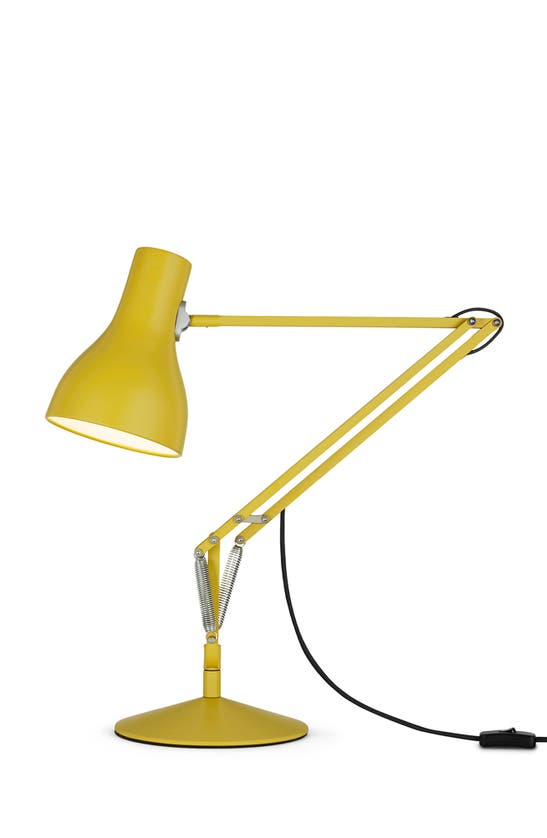 Anglepoise Type 75 Desk Lamp In Margaret Howell Yellow Ochre