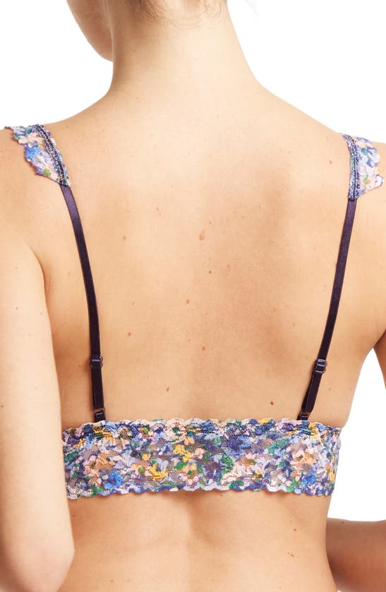 Hanky Panky Print Lace Bralette In Staycation