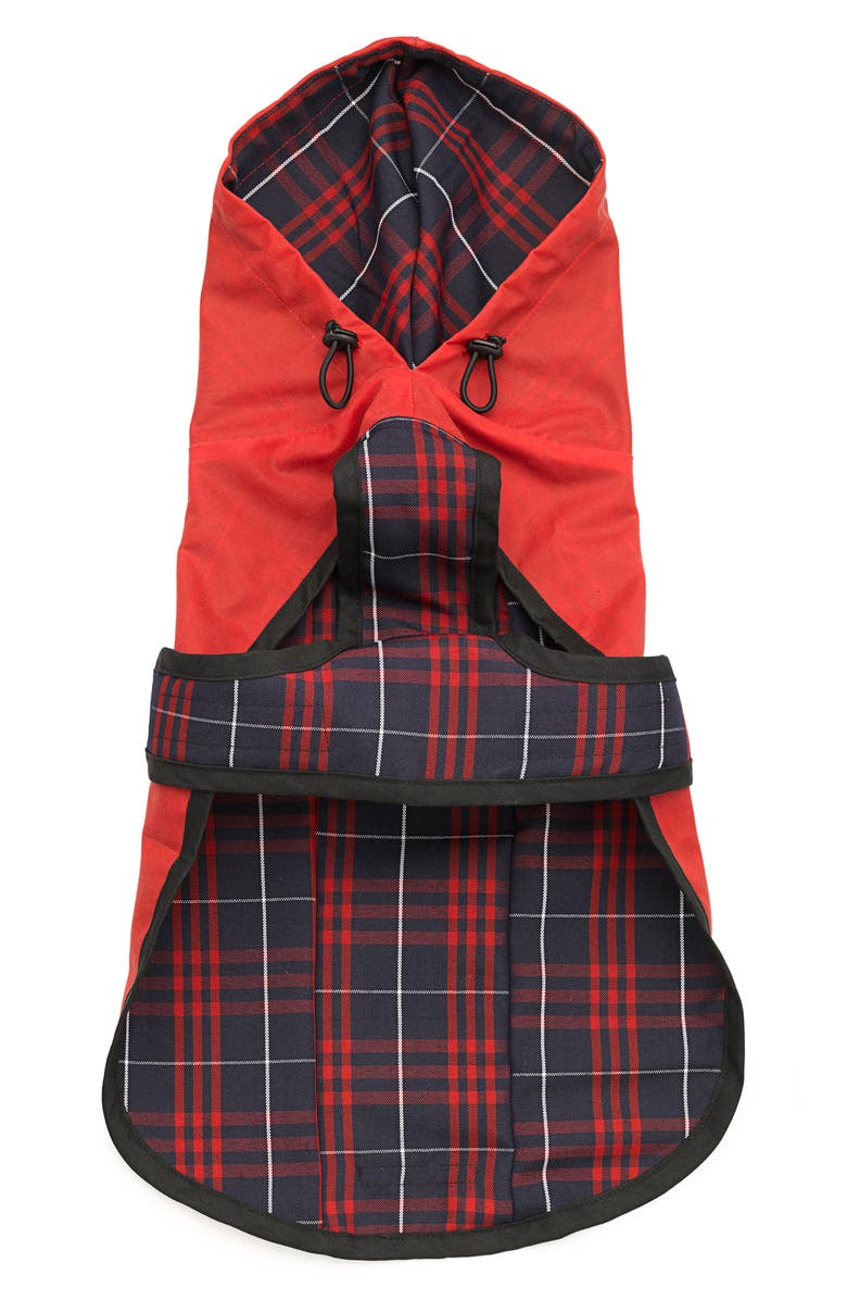 Lovethybeast Waxed Cotton Dog Raincoat With Mesh Lining Nordstrom