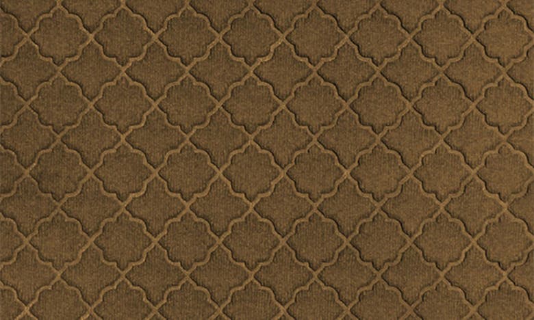 Shop Bungalow Flooring Waterhog Cordova Floor Mat In Dark Brown