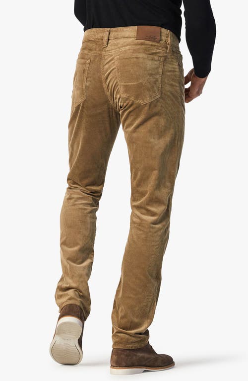 Shop 34 Heritage Charisma Relaxed Fit Stretch Corduroy Pants In Tobacco Cord