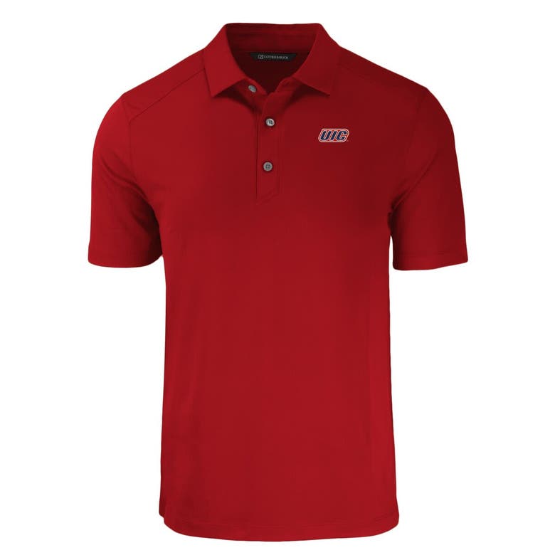 Shop Cutter & Buck Red Uic Flames Big & Tall Forge Eco Stretch Recycled Polo