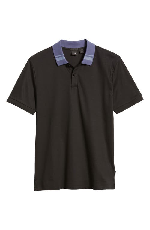 Shop Hugo Boss Boss Phillipson Slim Fit Polo In Black