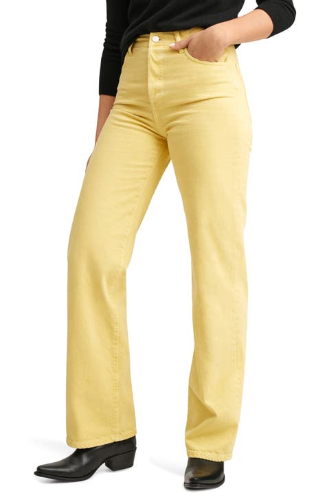 Women's Yellow Pants & Leggings | Nordstrom