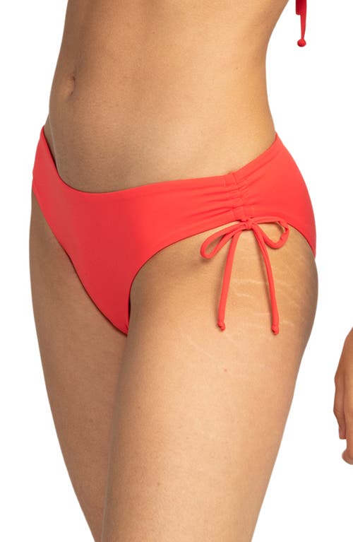 Roxy Beach Classics Hipster Bikini Bottoms In Hibiscus