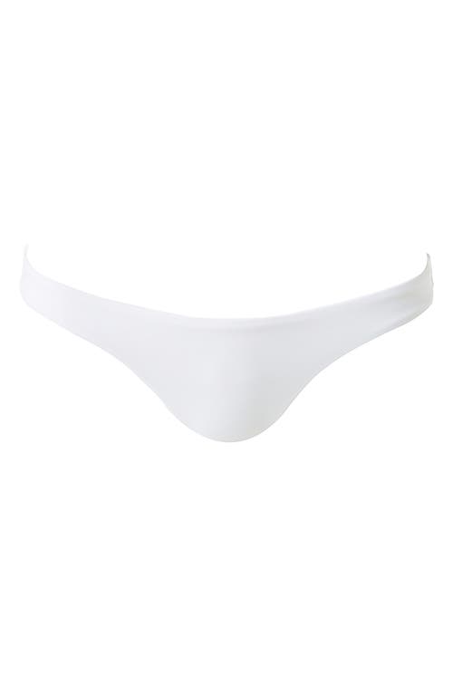 Melissa Odabash Barcelona Core Bikini Bottoms In White