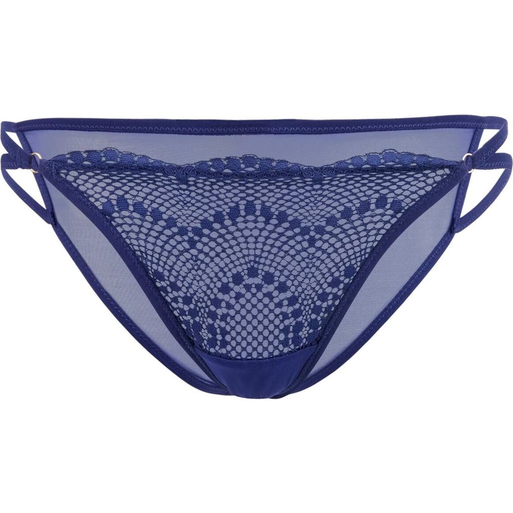 Shop Adore Me Margaritte Bikini Panties In Dark Blue