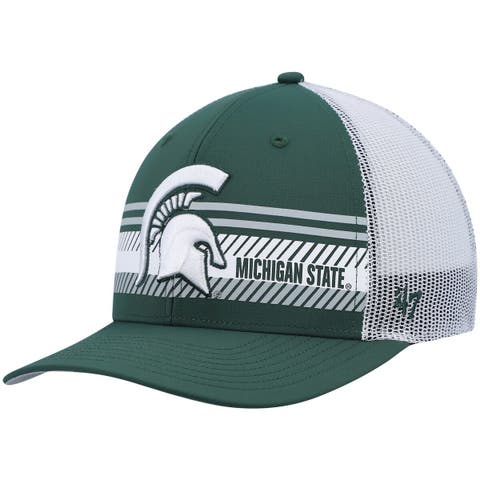 Men's '47 Green/White Green Bay Packers Morgantown Trucker Clean Up  Snapback Hat