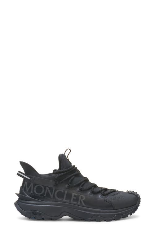 Moncler Trailgrip Lite 2 Low Top Sneaker In Black