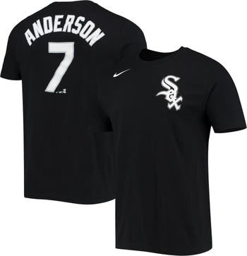 Tim Anderson Chicago White Sox Nike Home Replica Player Jersey