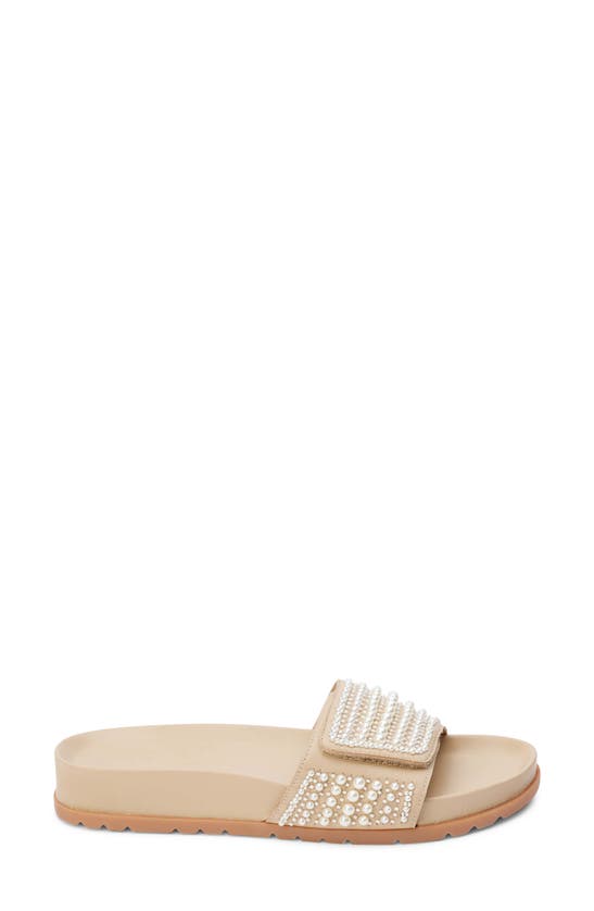 Shop Coconuts By Matisse Reese Slide Sandal In Beige