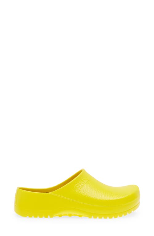 Birkenstock Super Birki Water Resistant Clog In Yellow
