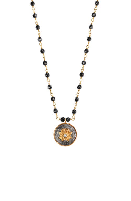 Karma And Luck Enlightenment Hope In Gold/dark Grey